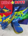 Bull Boys Sneakers Bambino Dinosauro Suola Luminosa Antiscivolo Scarpe Da Ginnastica Lacci E Strappo Dinosauro in Rilievo Con Luci Moda/Bambini e ragazzi/Scarpe/Sneaker e scarpe sportive/Sneaker casual D'Avanzo Clazature - Nola, Commerciovirtuoso.it