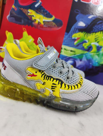 Bull Boys Sneakers Bambino Dinosauro Suola Luminosa Antiscivolo Scarpe Da Ginnastica Lacci E Strappo Dinosauro in Rilievo Con Luci Moda/Bambini e ragazzi/Scarpe/Sneaker e scarpe sportive/Sneaker casual D'Avanzo Clazature - Nola, Commerciovirtuoso.it