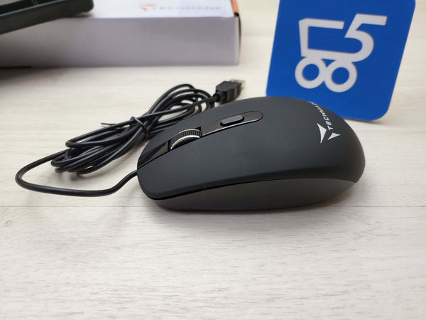 Bundle Kit Tastiera e Mouse USB con filo PC KIT ITA ufficio casa lavoro VLT SLOT - TM-KB828+M102