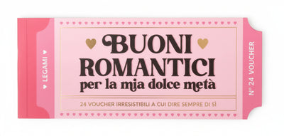 Buoni Romantici Per La Mia Dolce Metà Idea Regalo San Valentino 2024 Legami