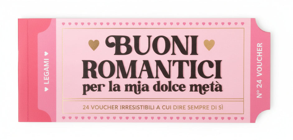 Buoni Romantici Per La Mia Dolce Metà Idea Regalo San Valentino 2024 Legami