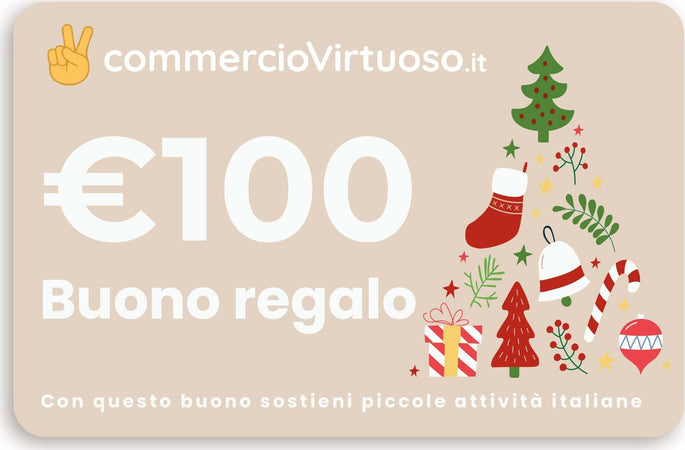 Buono Regalo Commercio Virtuoso Natale 2022 Buoni regalo/Buoni regalo CommercioVirtuoso.it, Commerciovirtuoso.it