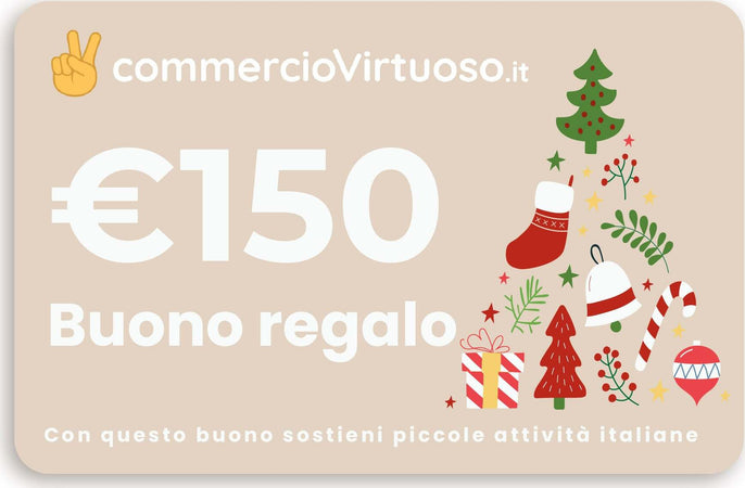 Buono Regalo Commercio Virtuoso Natale 2022 Buoni regalo/Buoni regalo CommercioVirtuoso.it, Commerciovirtuoso.it