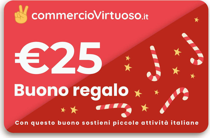 Buono Regalo CommercioVirtuoso.it Natale GirftCard 100% Negozi Italiani Idea Regalo Buoni regalo/Buoni regalo Commercio Virtuoso, Commerciovirtuoso.it