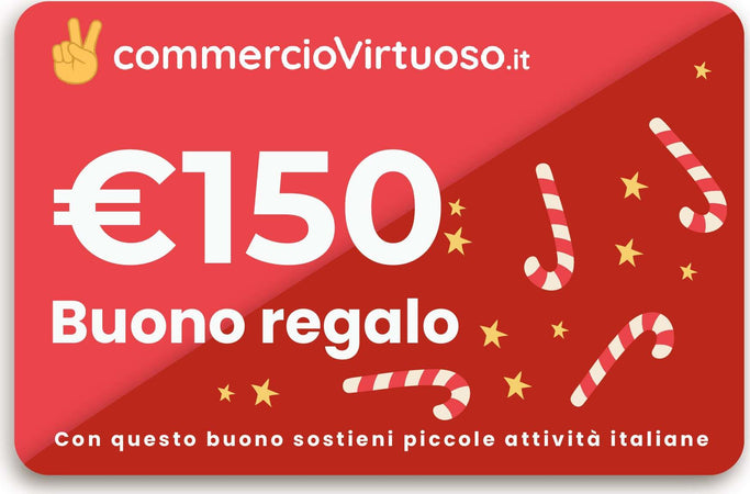 Buono Regalo CommercioVirtuoso.it Natale GirftCard 100% Negozi Italiani Idea Regalo Buoni regalo/Buoni regalo Commercio Virtuoso, Commerciovirtuoso.it