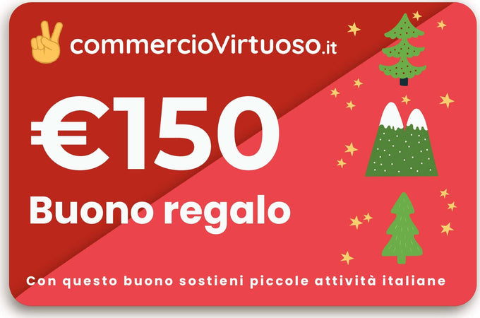 Buono Regalo CommercioVirtuoso.it Natale GirftCard Negozi Italiani Buoni regalo/Buoni regalo Commercio Virtuoso, Commerciovirtuoso.it