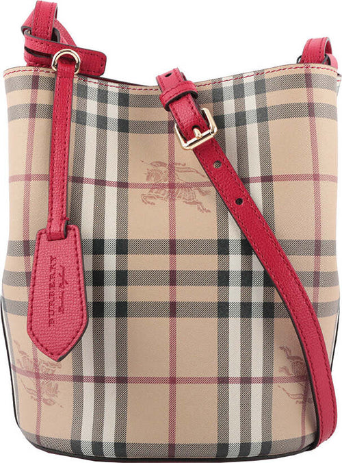 Burberry-Borsa-a-Secchio-Beige/Rossa-Donna-Pelle-Mod.-4057157-da-donna