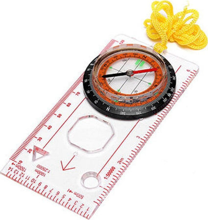 Bussola Ingrandimento Righello Scala Da Cartografia Orientamento Nautica Camping Sport e tempo libero/Attività ricreative all'aperto/Sport acquatici/Nautica/Bussole Trade Shop italia - Napoli, Commerciovirtuoso.it