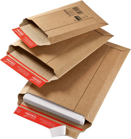 Busta a sacco - in cartone - chiusura autoadesiva - 290 x 400 x 50 mm - avana - Colompac [multipack] 20 pezzi Commercio Industria e Scienza/Forniture per imballaggio e spedizione/Scatole buste e tubi per spedizione/Buste per spedizione/Buste piatte Eurocartuccia - Pavullo, Commerciovirtuoso.it