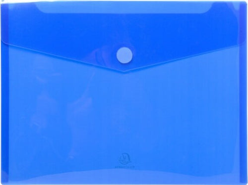 Busta a tasca con chiusura in velcro - PPL - 24x32 cm - blu-trasparente - Exacompta [multipack] 5 pezzi Commercio Industria e Scienza/Forniture per imballaggio e spedizione/Scatole buste e tubi per spedizione/Buste per spedizione/Buste trasparenti Eurocartuccia - Pavullo, Commerciovirtuoso.it