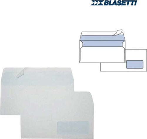 Busta bianca con finestra - serie Super Strip - 110x230 mm - 90 gr - Blasetti - conf. 500 pezzi Commercio Industria e Scienza/Forniture per imballaggio e spedizione/Scatole buste e tubi per spedizione/Buste per spedizione/Buste commerciali Eurocartuccia - Pavullo, Commerciovirtuoso.it