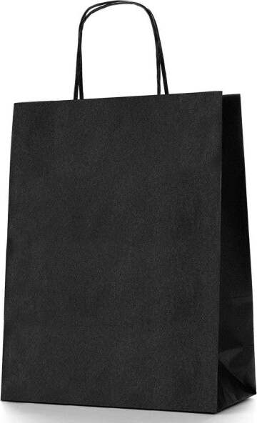 Busta-Buste-Regalo-6-Pezzi-Shoppers-Cc.3989-Carta-Nero-36x21x11cm-Sacchetto