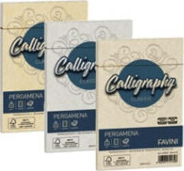Busta Calligraphy Pergamena - 120 x 180 mm - 90 gr - naturale 06 - Favini - conf. 25 pezzi Cancelleria e prodotti per ufficio/Carta blocchi e quaderni/Carta/Carta da lettere Eurocartuccia - Pavullo, Commerciovirtuoso.it