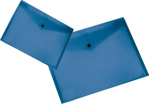 Busta-con-bottone-ppl-a4-blu-cf.5-Nobrand