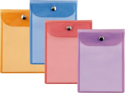 Busta con bottone Press 7 Color - PVC - 18x24 cm - colori assortiti - Sei Rota [multipack] 40 pezzi Commercio Industria e Scienza/Forniture per imballaggio e spedizione/Scatole buste e tubi per spedizione/Buste per spedizione/Buste trasparenti Eurocartuccia - Pavullo, Commerciovirtuoso.it