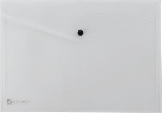 Busta con bottone Pull - 21x29 7 cm - trasparente - King Mec [multipack] 5 pezzi Cancelleria e prodotti per ufficio/Archivio ufficio e accessori per scrivania/Archivio ufficio/Cartelle/Cartelle portadocumenti Eurocartuccia - Pavullo, Commerciovirtuoso.it
