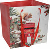Busta per pacco regalo con decorazioni natalizie e manici in nylon h 34 cm Casa e cucina/Decorazioni per interni/Addobbi e decorazioni per ricorrenze/Decorazioni natalizie/Oggettistica MagiediNatale.it - Altamura, Commerciovirtuoso.it
