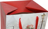 Busta per pacco regalo con decorazioni natalizie e manici in nylon h 34 cm Casa e cucina/Decorazioni per interni/Addobbi e decorazioni per ricorrenze/Decorazioni natalizie/Oggettistica MagiediNatale.it - Altamura, Commerciovirtuoso.it
