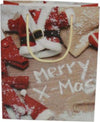 Busta per pacco regalo natalizio con disegno merry Christmas 33 X 25 X h 9 cm Casa e cucina/Decorazioni per interni/Addobbi e decorazioni per ricorrenze/Decorazioni natalizie/Oggettistica MagiediNatale.it - Altamura, Commerciovirtuoso.it