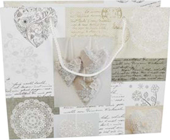 Busta per pacco regalo o panettone con disegno natalizio h 20 cm Casa e cucina/Decorazioni per interni/Addobbi e decorazioni per ricorrenze/Decorazioni natalizie/Oggettistica MagiediNatale.it - Altamura, Commerciovirtuoso.it