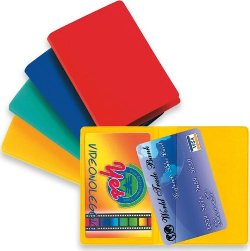 Busta porta card - 5 8x8 7 cm - 2 tasche - colori assortiti - Sei Rota [multipack] 50 pezzi Commercio Industria e Scienza/Forniture per imballaggio e spedizione/Scatole buste e tubi per spedizione/Buste per spedizione/Buste trasparenti Eurocartuccia - Pavullo, Commerciovirtuoso.it