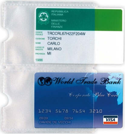 Busta porta card - 5 8x8 7 cm - 2 tasche - trasparente - Sei Rota [multipack] 50 pezzi Commercio Industria e Scienza/Forniture per imballaggio e spedizione/Scatole buste e tubi per spedizione/Buste per spedizione/Buste trasparenti Eurocartuccia - Pavullo, Commerciovirtuoso.it
