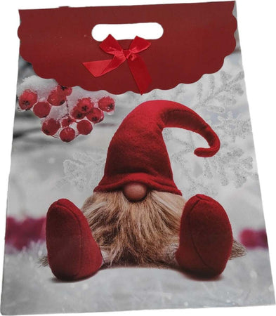 Busta sacchetto design gnomo seduto di natale rosso per decorazioni e regali natalizi Casa e cucina/Decorazioni per interni/Addobbi e decorazioni per ricorrenze/Decorazioni natalizie/Oggettistica MagiediNatale.it - Altamura, Commerciovirtuoso.it
