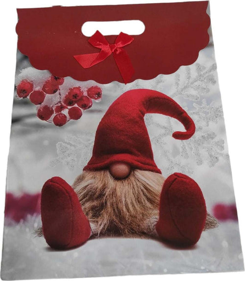 Busta sacchetto design gnomo seduto di natale rosso per decorazioni e regali natalizi Casa e cucina/Decorazioni per interni/Addobbi e decorazioni per ricorrenze/Decorazioni natalizie/Oggettistica MagiediNatale.it - Altamura, Commerciovirtuoso.it
