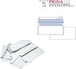 Busta SILVER80 STRIP FSC - bianca - internografata - senza finestra - 114 x 162 mm - 80 gr - Pigna - conf. 25 pezzi Commercio Industria e Scienza/Forniture per imballaggio e spedizione/Scatole buste e tubi per spedizione/Buste per spedizione/Buste commerciali Eurocartuccia - Pavullo, Commerciovirtuoso.it