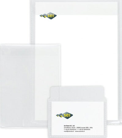 Buste con patella Soft P - PPL - 11 x 16 cm - liscio - trasparente - Sei Rota - conf. 25 pezzi Cancelleria e prodotti per ufficio/Archivio ufficio e accessori per scrivania/Archivio ufficio/Cartelle sospese e accessori/Cartelle e buste portadocumenti Eurocartuccia - Pavullo, Commerciovirtuoso.it