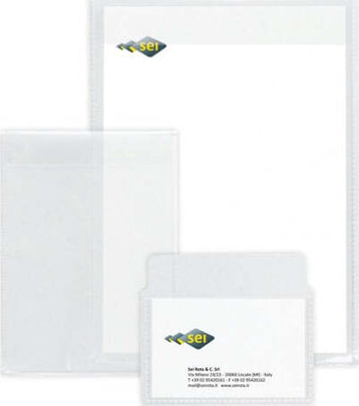 Buste con patella Soft P - PPL - 7 5x11 cm - liscio - trasparente - Sei Rota - conf. 25 pezzi Cancelleria e prodotti per ufficio/Archivio ufficio e accessori per scrivania/Archivio ufficio/Cartelle sospese e accessori/Cartelle e buste portadocumenti Eurocartuccia - Pavullo, Commerciovirtuoso.it