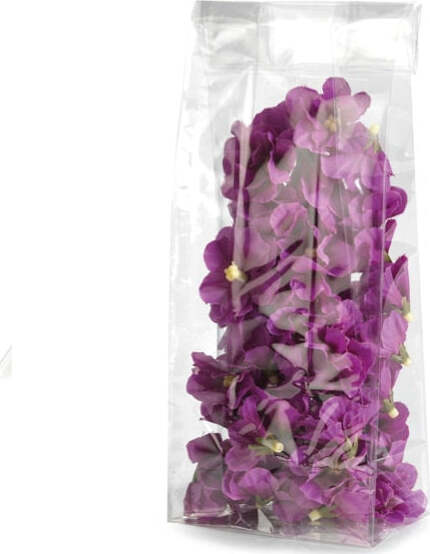 Buste Crystal - trasparenti - 14 x 34 + 8cm - con fondo quadro - PNP - conf. 100 buste Casa e cucina/Hobby creativi/Articoli per confezioni regalo/Sacchetti da regalo Eurocartuccia - Pavullo, Commerciovirtuoso.it