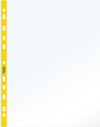 Buste forate - PPL - con banda giallo neon - liscia - 22 x 30 cm - Favorit - conf. 25 pezzi Cancelleria e prodotti per ufficio/Archivio ufficio e accessori per scrivania/Raccoglitori e accessori per raccoglitori/Buste a perforazione universale Eurocartuccia - Pavullo, Commerciovirtuoso.it