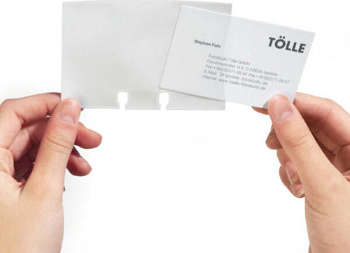 Buste per biglietti da visita - per schedari Visifix - Durable - conf. 40 pezzi Cancelleria e prodotti per ufficio/Archivio ufficio e accessori per scrivania/Accessori da scrivania e archiviazione/Vaschette portacorrispondenza Eurocartuccia - Pavullo, Commerciovirtuoso.it