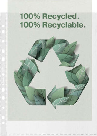 Buste perforate Office riciclate 100 - antiriflesso - f.to 22 x 30 cm - Esselte - conf. 50 pezzi Cancelleria e prodotti per ufficio/Archivio ufficio e accessori per scrivania/Raccoglitori e accessori per raccoglitori/Buste a perforazione universale Eurocartuccia - Pavullo, Commerciovirtuoso.it