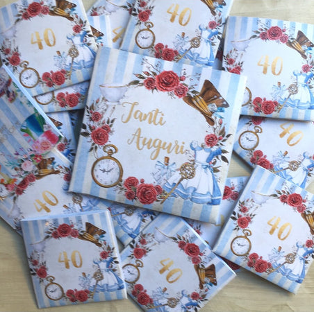 Bustine di Tè Personalizzate per Compleanni Alimentari e cura della casa/Caffè tè e bevande/Tè e tisane/Tè in confezione regalo MariTea bottega del Tè - Lodi, Commerciovirtuoso.it