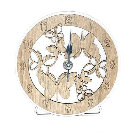 Orologio da parete personalizzabile idea regalo per bomboniera e cerimonia con taglio laser
