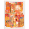 Quadro crown 90 x 120 con stampa su tela con dettagli dipinti a mano