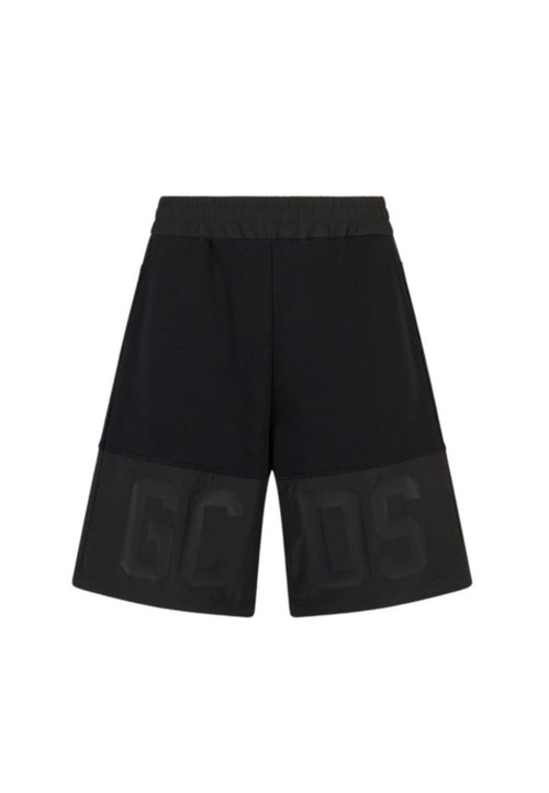GCDS Pantaloncini BAND LOGO NYLON SWEATSHORTS da uomo