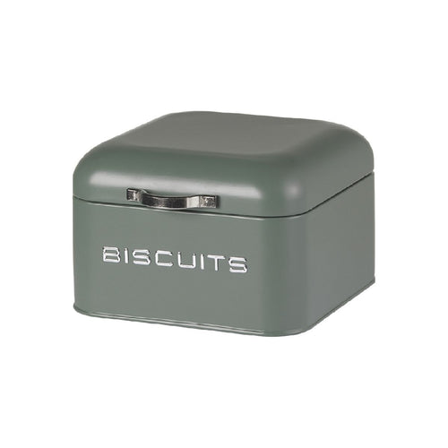 Biscottiera Evviva 5952 – Vintage con Manico in Metallo Verde