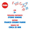 FABA I Racconti di Giulio Coniglio - storie e fiabe sonore - Personaggio Sonoro per Raccontastorie FABA - Statuina Sonora Interattiva per Bambini - RACCONTASTORIE NON INCLUSO