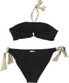 Byblos Bikini Triangolo Imbottito E Slip Fiocchi Nero Moda/Donna/Abbigliamento/Mare e piscina/Bikini/Coordinati Scontolo.net - Potenza, Commerciovirtuoso.it
