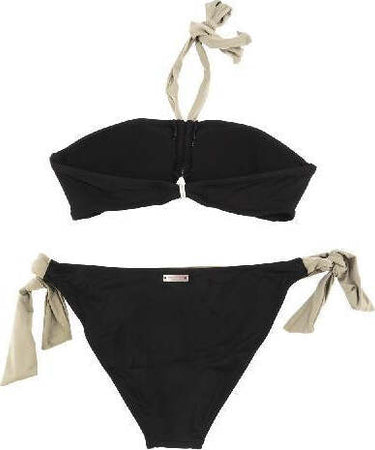 Byblos Bikini Triangolo Imbottito E Slip Fiocchi Nero Moda/Donna/Abbigliamento/Mare e piscina/Bikini/Coordinati Scontolo.net - Potenza, Commerciovirtuoso.it