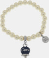 BySimon-----Bracciale-in-Metallo-Bracciale-in-Metallo-con-perle-e-campanella-portafortuna-in-smalto-blu-con-scritta-Capri