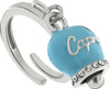 BYSIMON----Anello-in-Metallo-con-campanella-portafortuna-smalto-turchese-e-cristalli