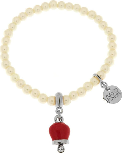 BySimon---Bracciale-in-Metallo-Bracciale-in-Metallo-con-perle-e-campanella