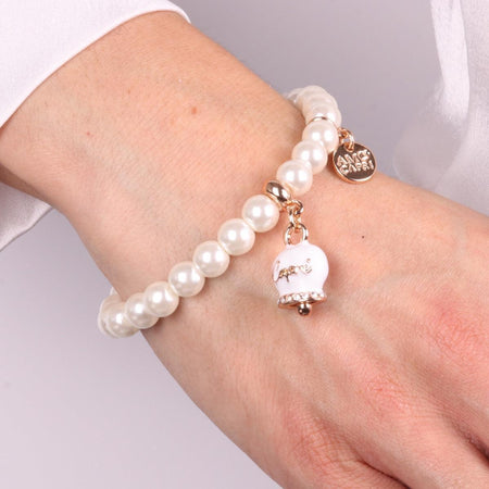 BySimon---Bracciale-in-Metallo-Bracciale-in-Metallo-con-perle-e-campanella