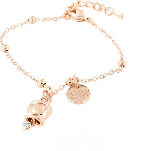 BYSIMON---Bracciale-in-Metallo-con-campanella-portafortuna-pendente,-impreziosita-da-punto-luce