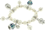 BYSIMON----Bracciale-in-Metallo-con-perle-e-campane-blu