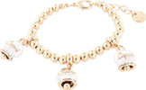 BYSIMON---Bracciale-in-Metallo-maglia-a-sfere,-con-tre-campanelle-portafortuna-smaltate-bianche-e-cristalli
